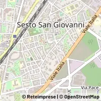 Mapa Sesto San Giovanni