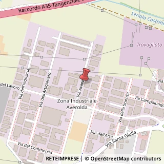 Mappa Via Averolda, 20, 25039 Travagliato, Brescia (Lombardia)