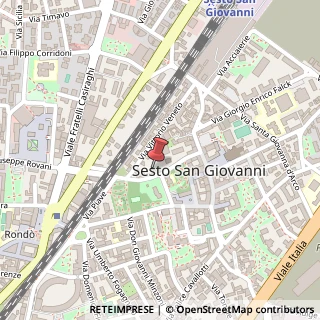 Mappa Via Giuseppe Garibaldi, 15, 20099 Sesto San Giovanni, Milano (Lombardia)