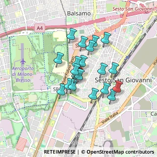 Mappa Via Rovani, 20099 Sesto San Giovanni MI, Italia (0.65)
