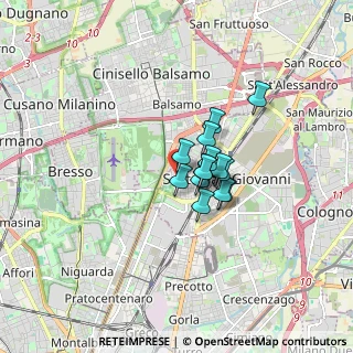 Mappa Via Rovani, 20099 Sesto San Giovanni MI, Italia (0.955)