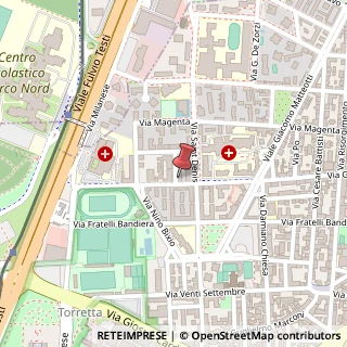 Mappa Via Vincenzo Gioberti, 10, 20099 Sesto San Giovanni, Milano (Lombardia)