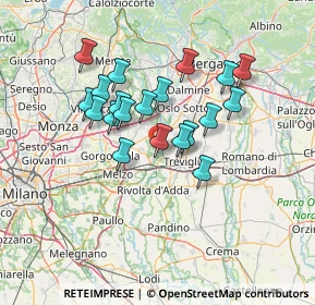Mappa Via Salvo D'Acquisto, 20062 Cassano d'Adda MI, Italia (11.5065)