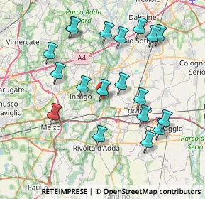 Mappa Via Salvo D'Acquisto, 20062 Cassano d'Adda MI, Italia (8.01895)