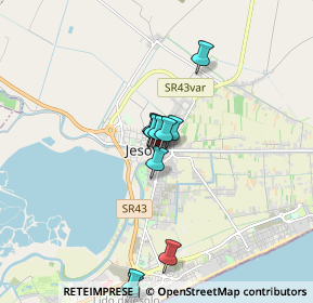 Mappa Via Sauro Nazario, 30016 Jesolo VE, Italia (1.33182)