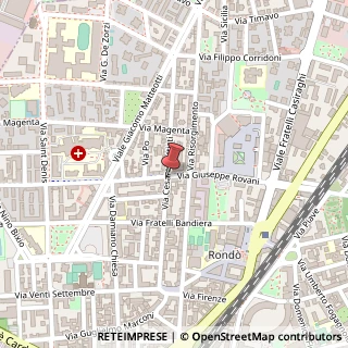 Mappa Via Giuseppe Rovani, 143, 20099 Sesto San Giovanni, Milano (Lombardia)