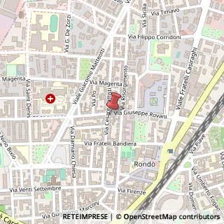 Mappa Via Giuseppe Rovani, 135, 20099 Sesto San Giovanni, Milano (Lombardia)