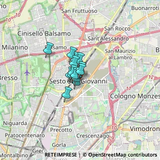 Mappa Piazza Luigi Petazzi, 20099 Sesto San Giovanni MI, Italia (0.73857)