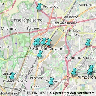 Mappa Piazza Luigi Petazzi, 20099 Sesto San Giovanni MI, Italia (2.79571)