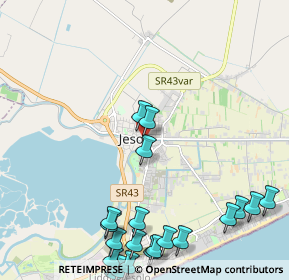 Mappa Via Nazario Sauro, 30016 Jesolo VE, Italia (2.948)