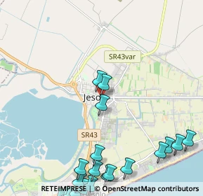 Mappa Via Nazario Sauro, 30016 Jesolo VE, Italia (3.1875)