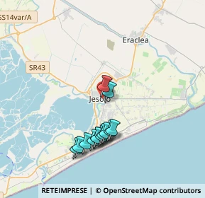 Mappa Via Nazario Sauro, 30016 Jesolo VE, Italia (3.40692)