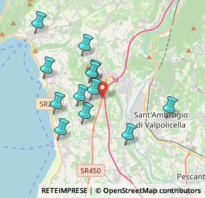 Mappa 37010 Cavaion Veronese VR, Italia (3.44167)