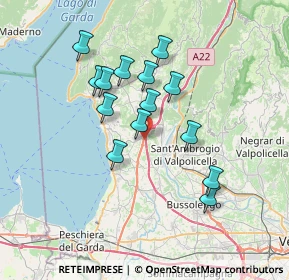 Mappa 37010 Cavaion Veronese VR, Italia (6.09714)
