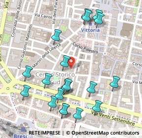 Mappa Via Moretto, 25122 Brescia BS, Italia (0.279)