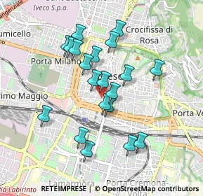 Mappa Via Moretto, 25122 Brescia BS, Italia (0.8015)