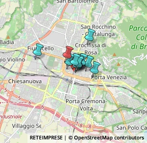 Mappa Via Moretto, 25122 Brescia BS, Italia (0.61083)