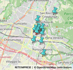 Mappa Via Moretto, 25122 Brescia BS, Italia (0.9325)