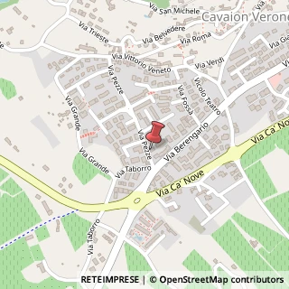 Mappa Via Pezze, 4, 37010 Cavaion Veronese, Verona (Veneto)