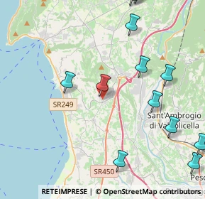 Mappa Via Pezze, 37010 Cavaion Veronese VR, Italia (5.85)