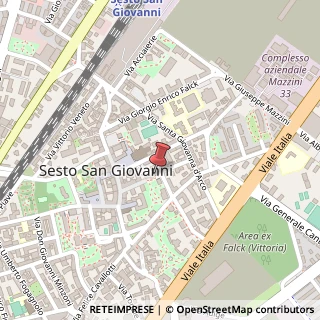 Mappa Via Padre Ravasi, 18, 20099 Sesto San Giovanni, Milano (Lombardia)