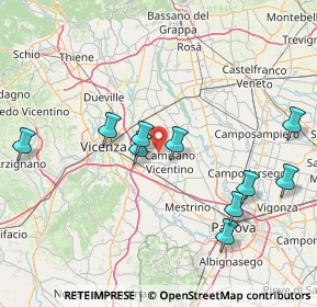 Mappa Via Torrone, 36043 Camisano vicentino VI, Italia (18.61818)