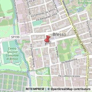 Mappa Via Alessandro Manzoni, 16, 20091 Bresso, Milano (Lombardia)