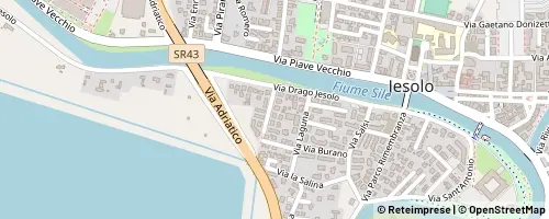 Mappa Jesolo