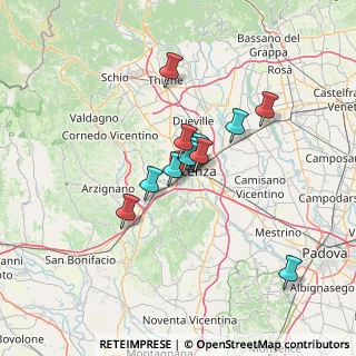 Mappa 36100 Altavilla vicentina VI, Italia (9.6675)