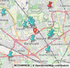 Mappa A52, 20021 Bollate MI, Italia (2.05091)