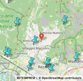 Mappa Via del Marmo, 25082 Botticino BS, Italia (2.95917)