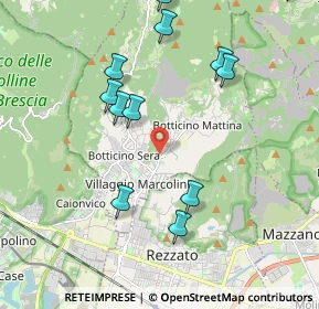 Mappa Via del Marmo, 25082 Botticino BS, Italia (2.43308)
