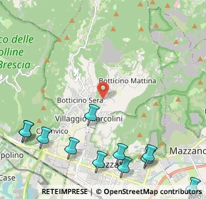 Mappa Via del Marmo, 25082 Botticino BS, Italia (3.01727)