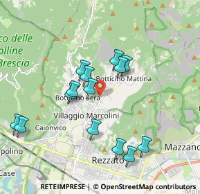 Mappa Via del Marmo, 25082 Botticino BS, Italia (1.79643)