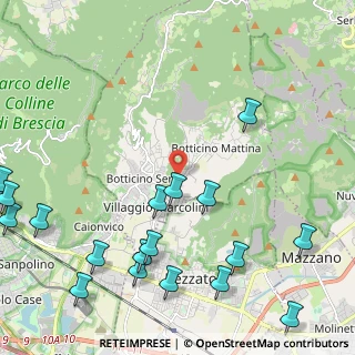 Mappa Via del Marmo, 25082 Botticino BS, Italia (3.162)