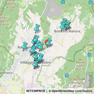 Mappa Via del Marmo, 25082 Botticino BS, Italia (0.8215)