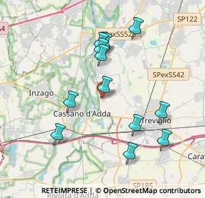 Mappa Via dei Quadretti, 24045 Fara Gera d'Adda BG, Italia (3.70231)