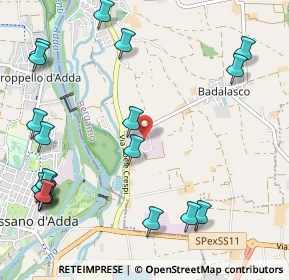 Mappa Via dei Quadretti, 24045 Fara Gera d'Adda BG, Italia (1.424)