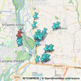 Mappa Via dei Quadretti, 24045 Fara Gera d'Adda BG, Italia (0.75517)