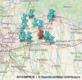 Mappa Via dei Quadretti, 24045 Fara Gera d'Adda BG, Italia (12.007)
