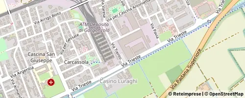 Mappa Gorgonzola