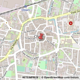 Mappa Via Alcide De Gasperi,  38, 25032 Chiari, Brescia (Lombardia)
