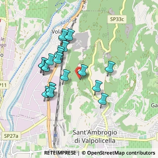 Mappa Via Case Sparse, 37015 Sant'Ambrogio di Valpolicella VR, Italia (0.85238)