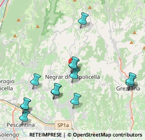 Mappa Via Massimo ďAzeglio, 37024 Negrar VR, Italia (4.59643)