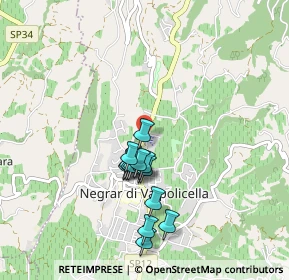 Mappa Via Massimo ďAzeglio, 37024 Negrar VR, Italia (0.77643)