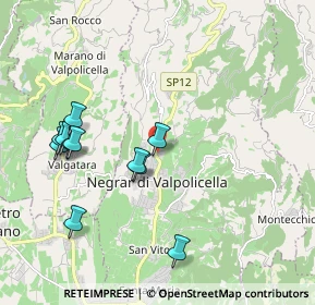 Mappa Via Massimo ďAzeglio, 37024 Negrar VR, Italia (1.99727)