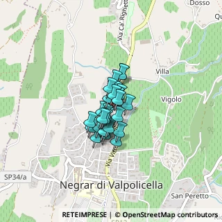 Mappa Via Massimo ďAzeglio, 37024 Negrar VR, Italia (0.21429)