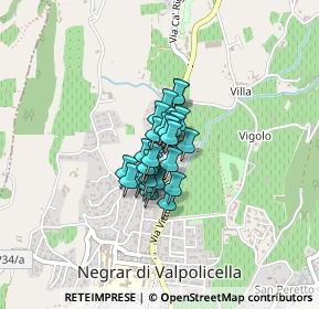 Mappa Via Massimo ďAzeglio, 37024 Negrar VR, Italia (0.2)