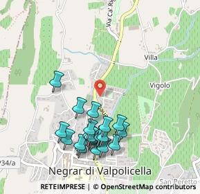 Mappa Via Massimo ďAzeglio, 37024 Negrar VR, Italia (0.503)