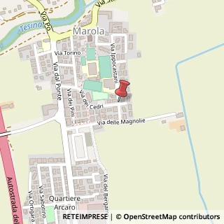 Mappa Via Ippocastani,  115, 36040 Torri di Quartesolo, Vicenza (Veneto)